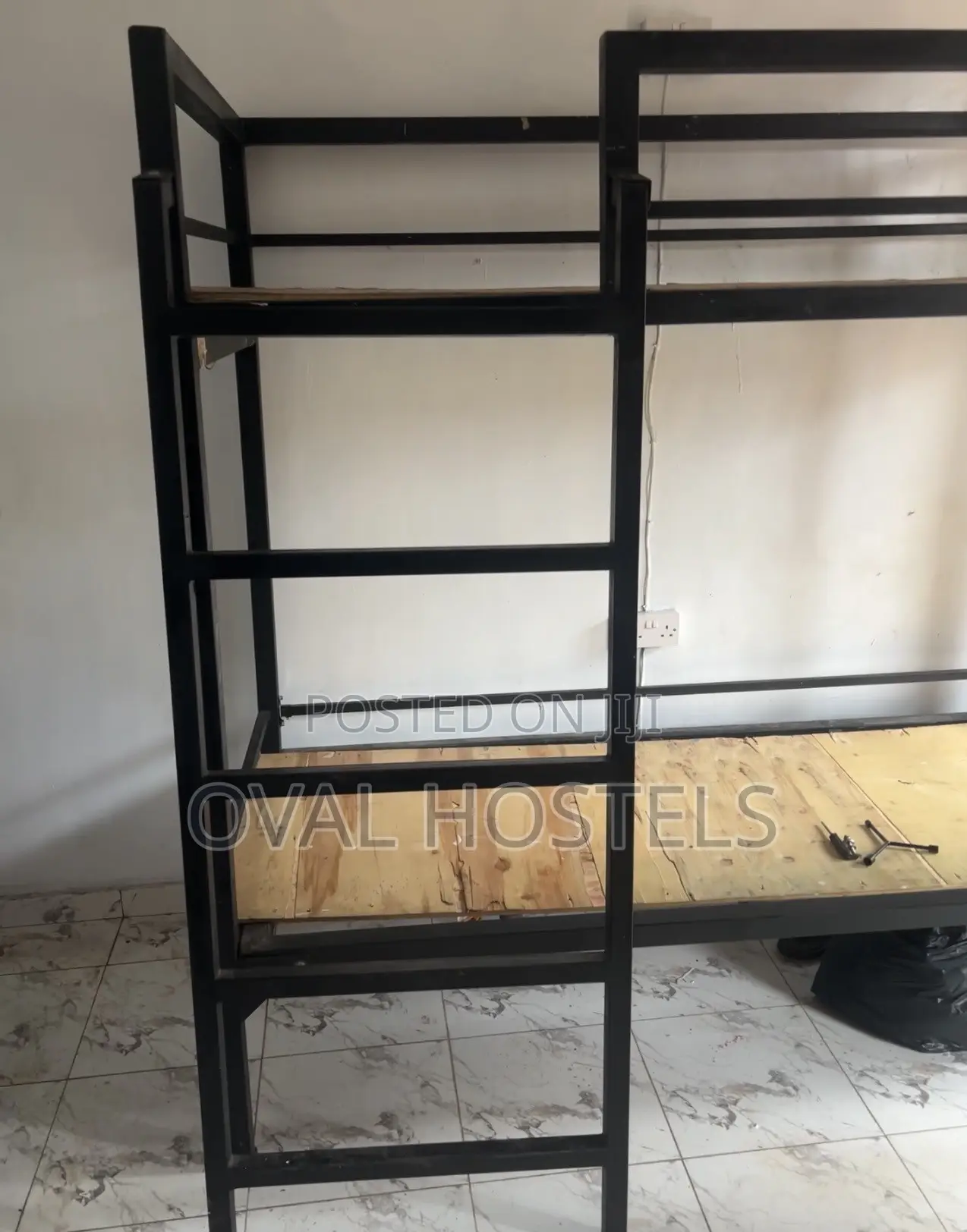 Heavy-Duty Metal Twin Bunk Bed