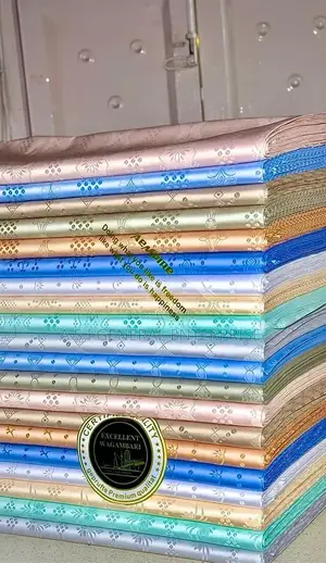 Excellent Wagambari Bazin Original 11k/Yard - 20 Colors - Kantin Kwari
