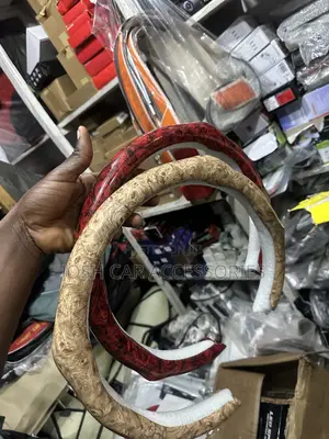Universal Steering Wheel Cover Carbon Fiber