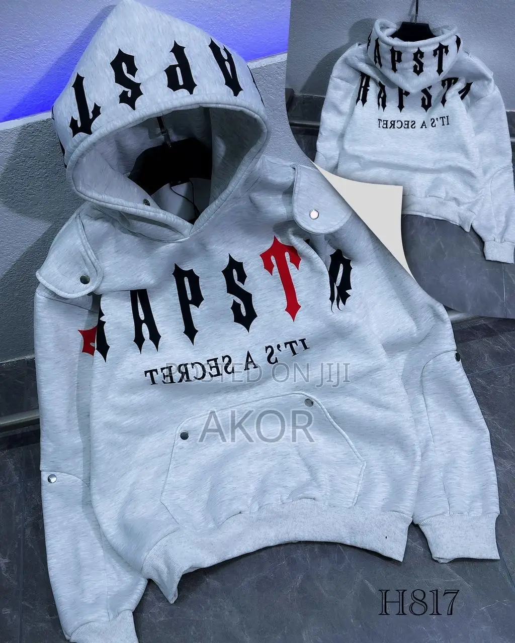 Big Hoodie White Sweater