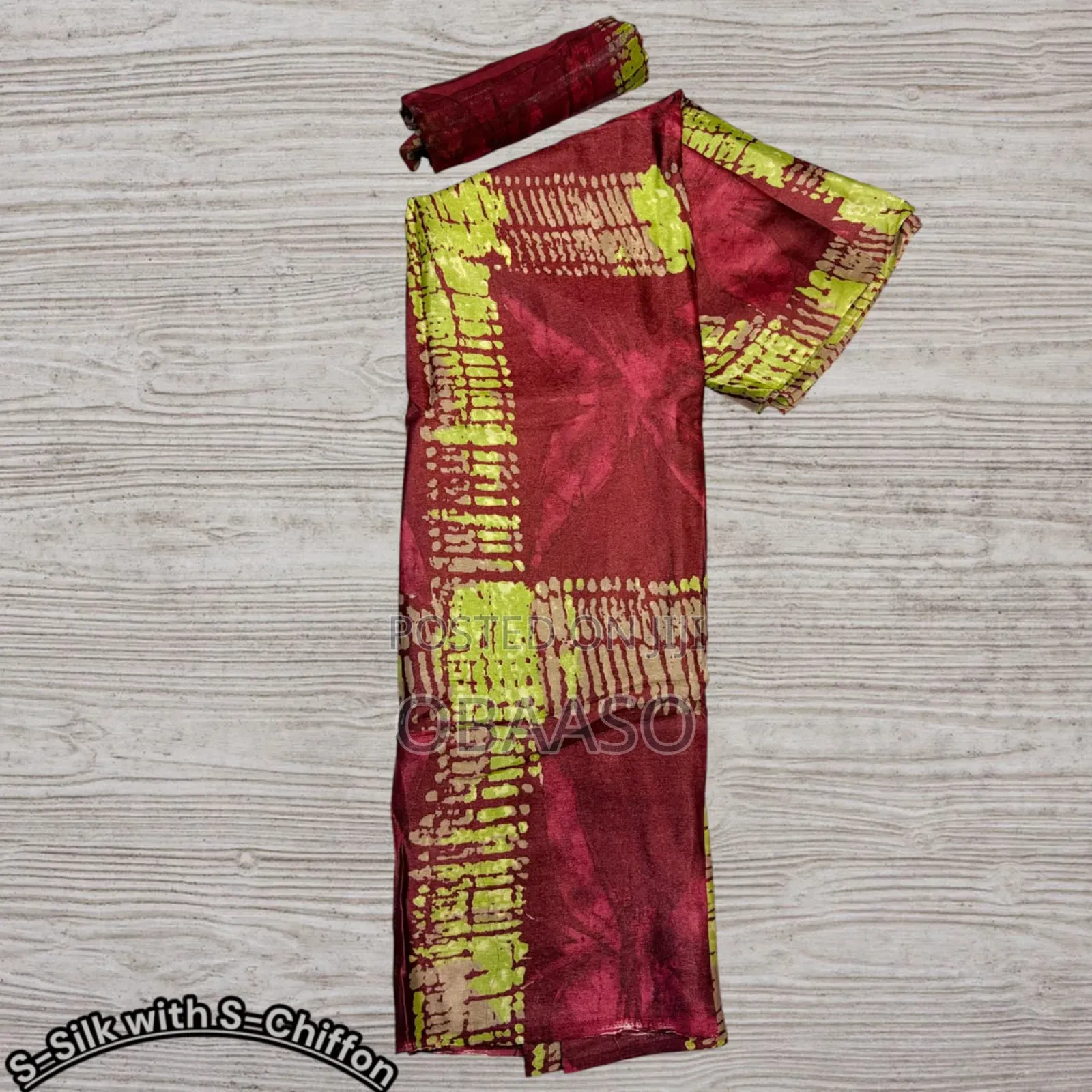 Silk and Chiffon Fabric Sets