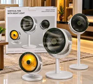3-Way Rechargeable Standing|table|wall Fan-5 Speed Adjustable Design