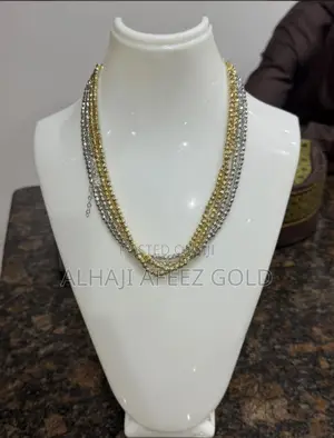 Pure Gold Is Neck Chains Italy Gold 750 18karat
