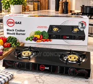 Zengaz Rustless Stainless Double Gas Cooker