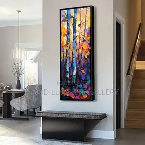 Botanical Tree Print Canvas
