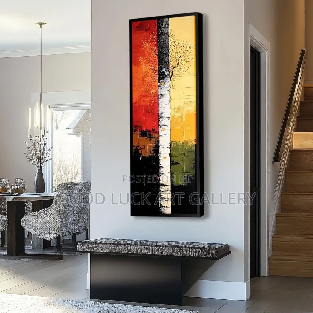 Botanical Tree Print Canvas