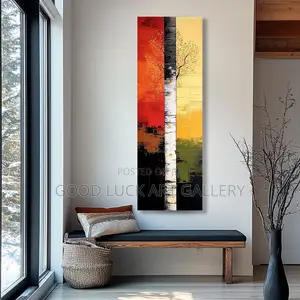 Botanical Tree Print Canvas