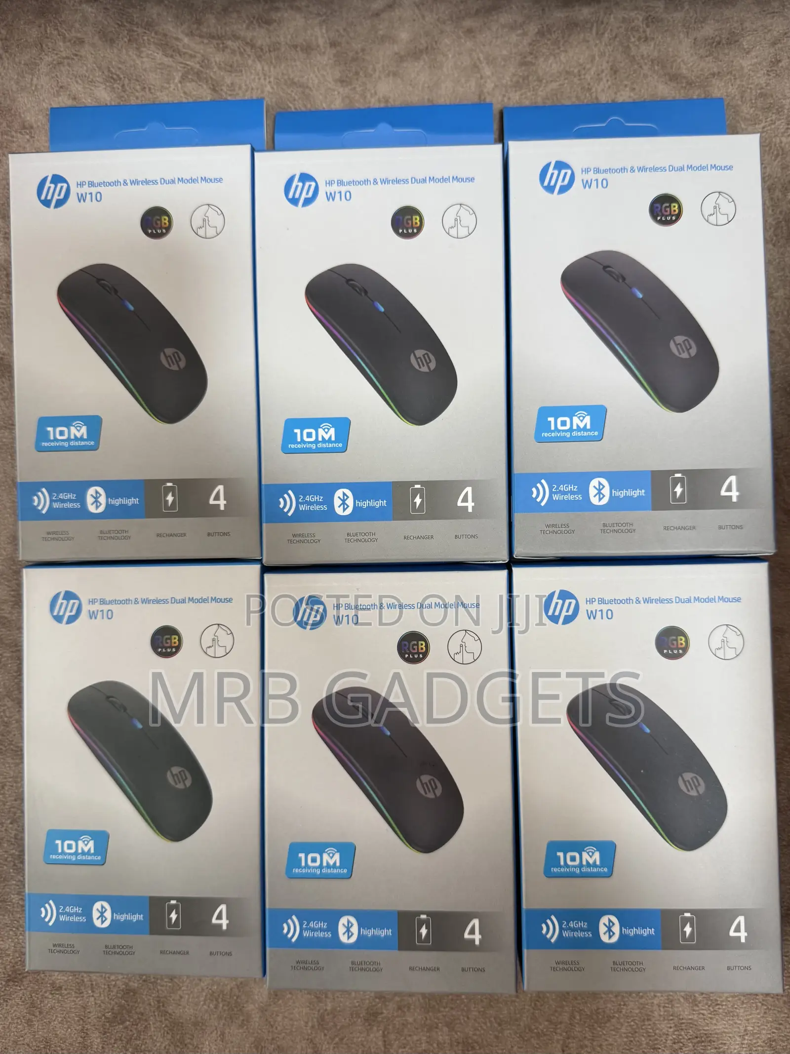 HP Wireless Mouse With Bluetooth and Dongle Connection