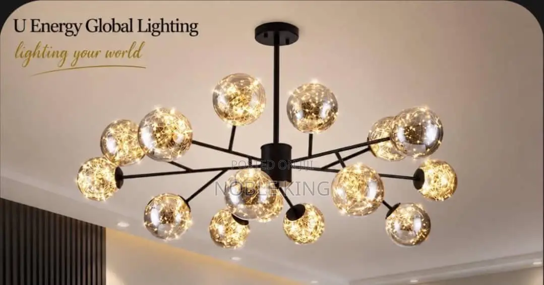 Modern Sputnik Chandelier Creative Simple Design Lustres Glass