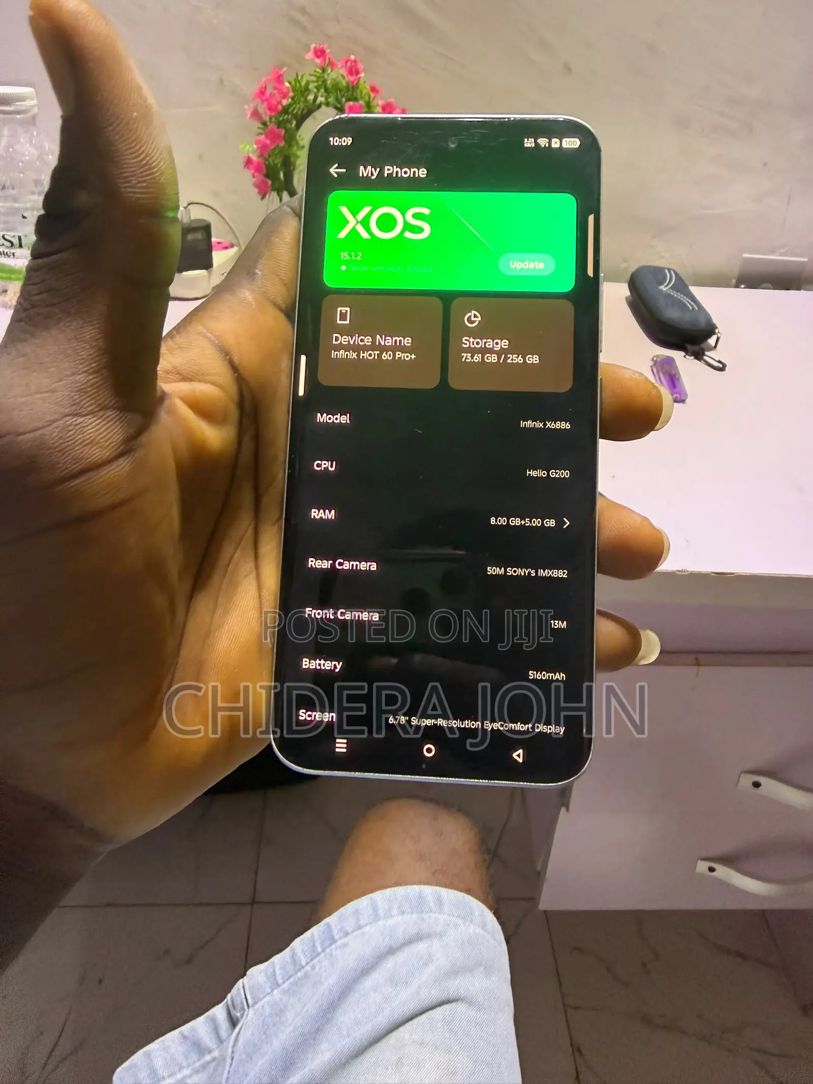 Infinix Hot 60 Pro+ 256 GB Silver