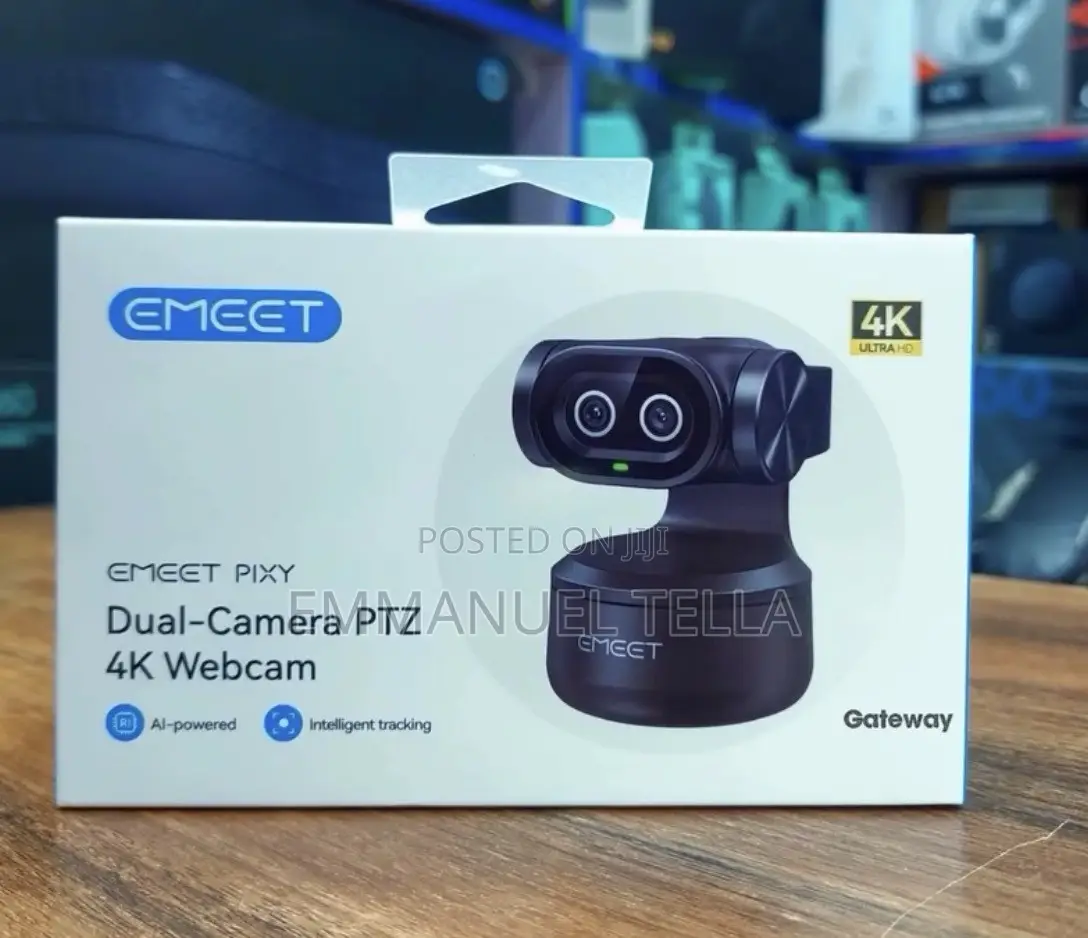 Emeet Pixy Dual-Camera PTZ 4k Webcam