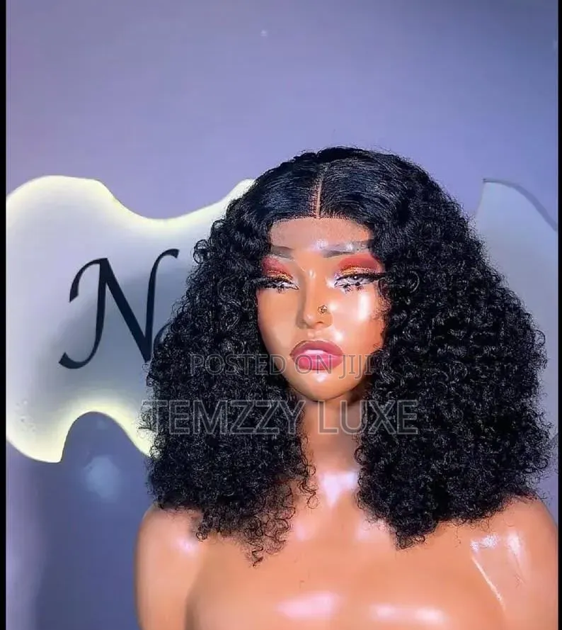 T Closure Blend Pixie Curls for Ladies