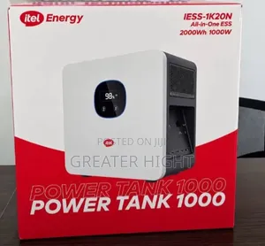 Brand New Itel Power Tank 2000wh/1000w Solar Generator
