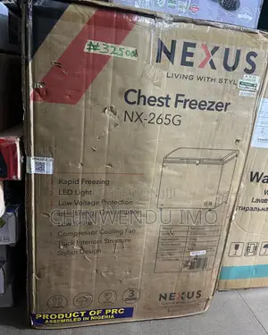 Nexus NX-265G Chest Freezer – 265L, Fast Freezing & Energy Saving