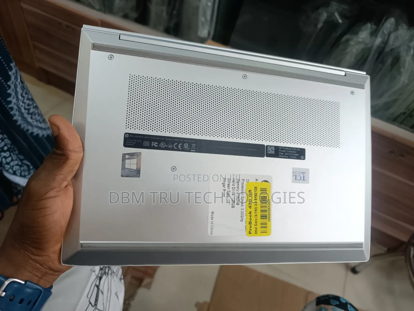 Laptop HP ProBook 430 G8 8GB Intel Core i5 SSD 256GB