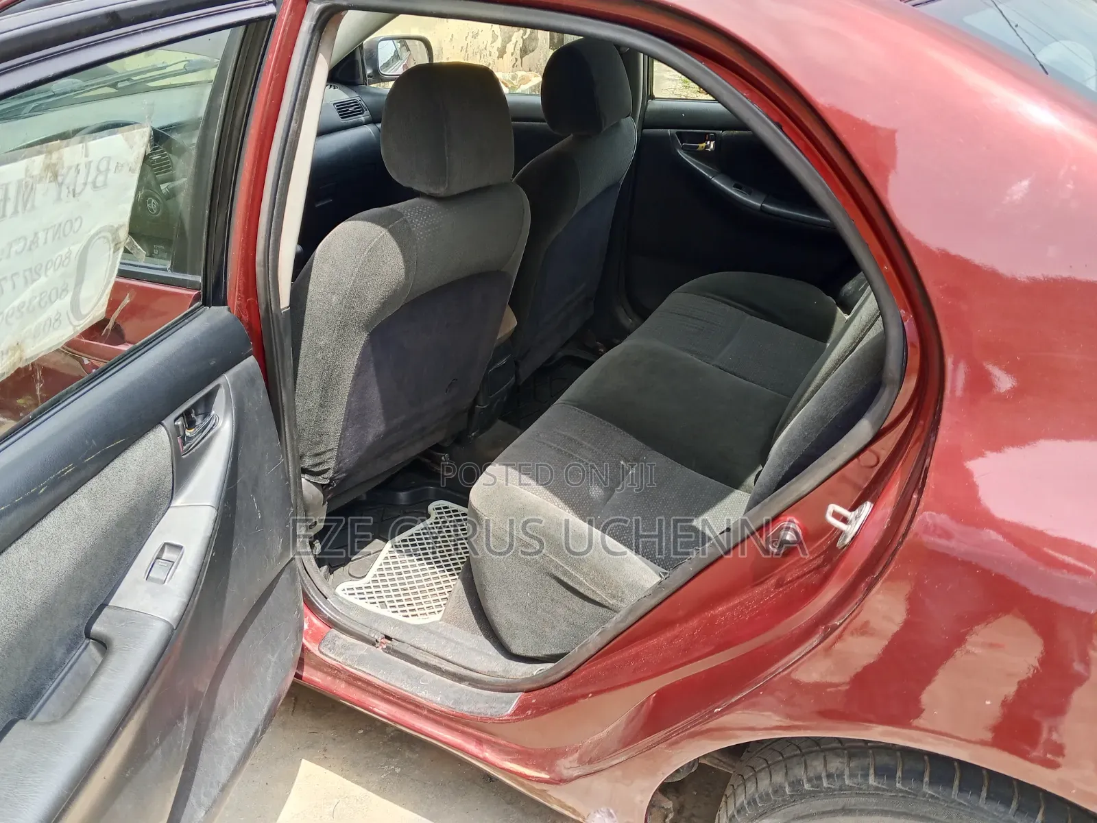 Toyota Corolla 2003 Red