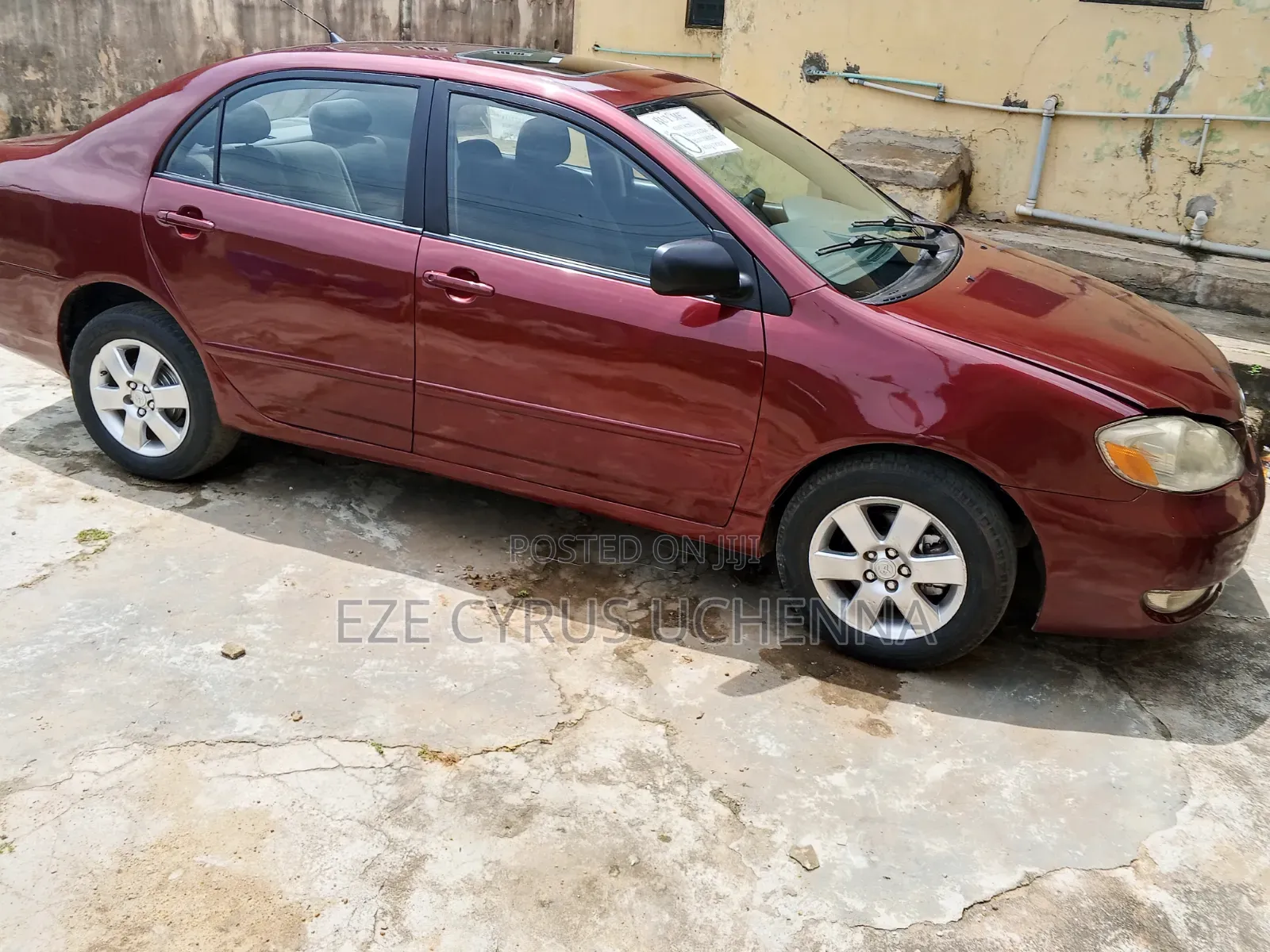 Toyota Corolla 2003 Red