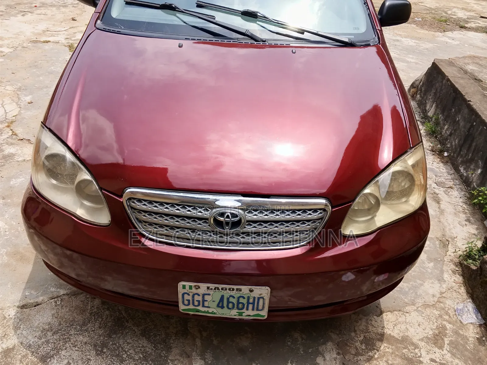 Toyota Corolla 2003 Red