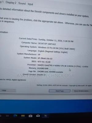 Laptop HP ZBook 15u G3 8GB Intel Core i7 SSD 128GB
