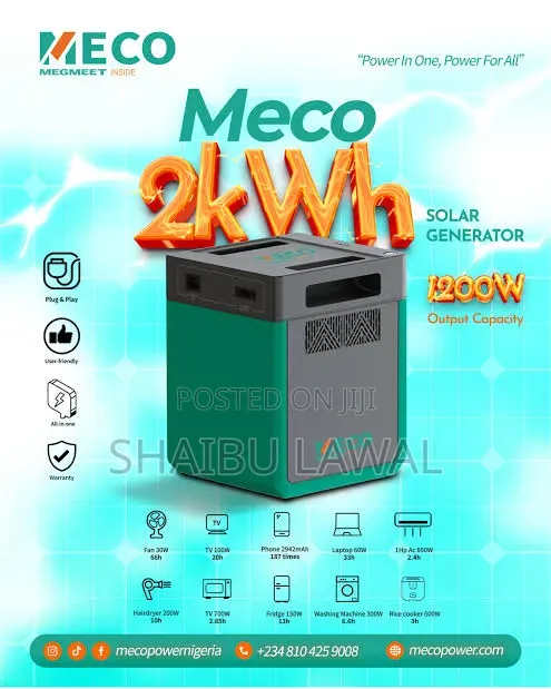 MECO 2kwh (1200w)