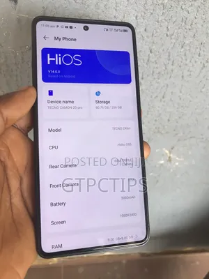 Tecno Camon 20 Pro 256 GB Blue