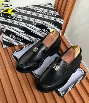 Men's Givenchy Leather Loafers With Black Soles