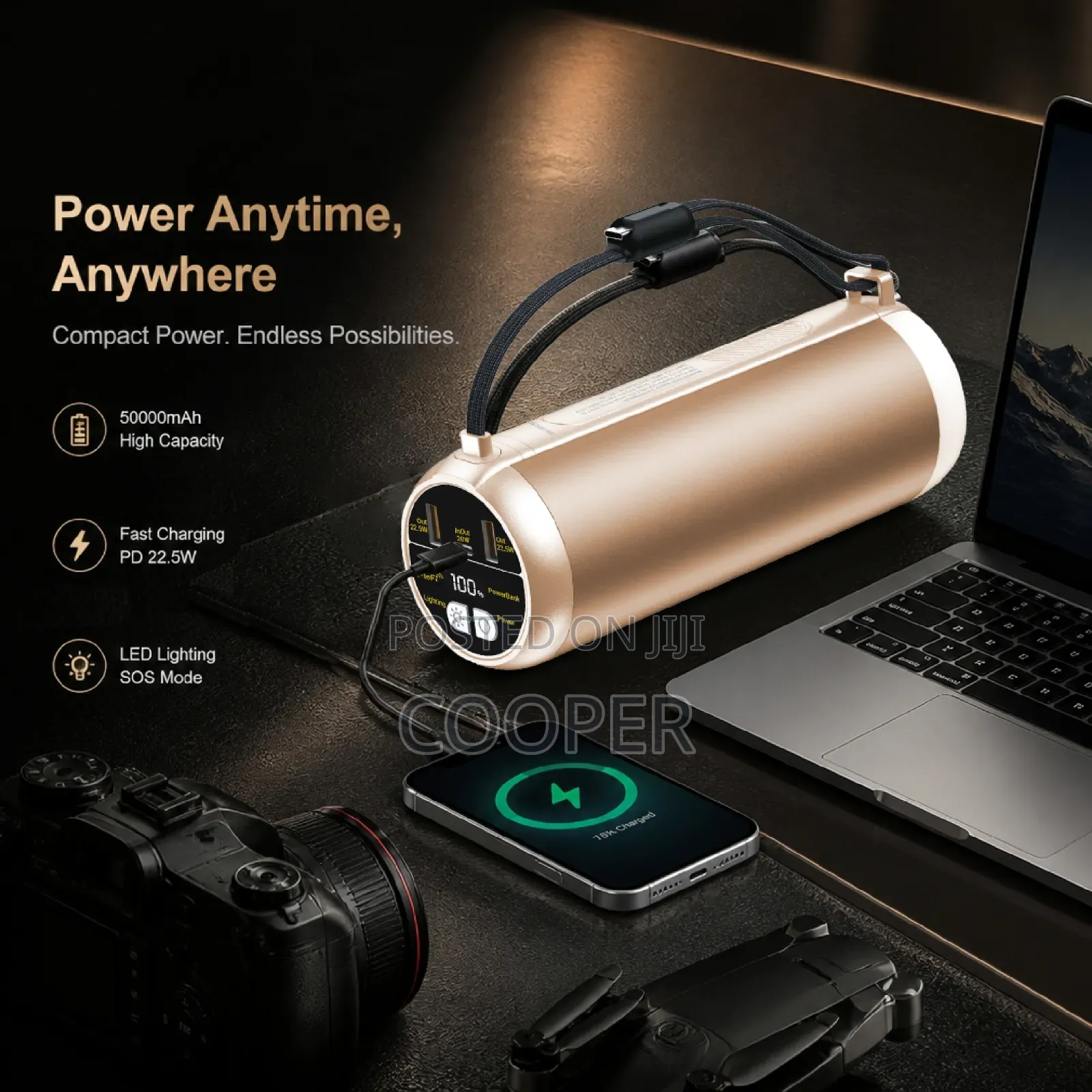 High Capacity Power Bank 50000mAh