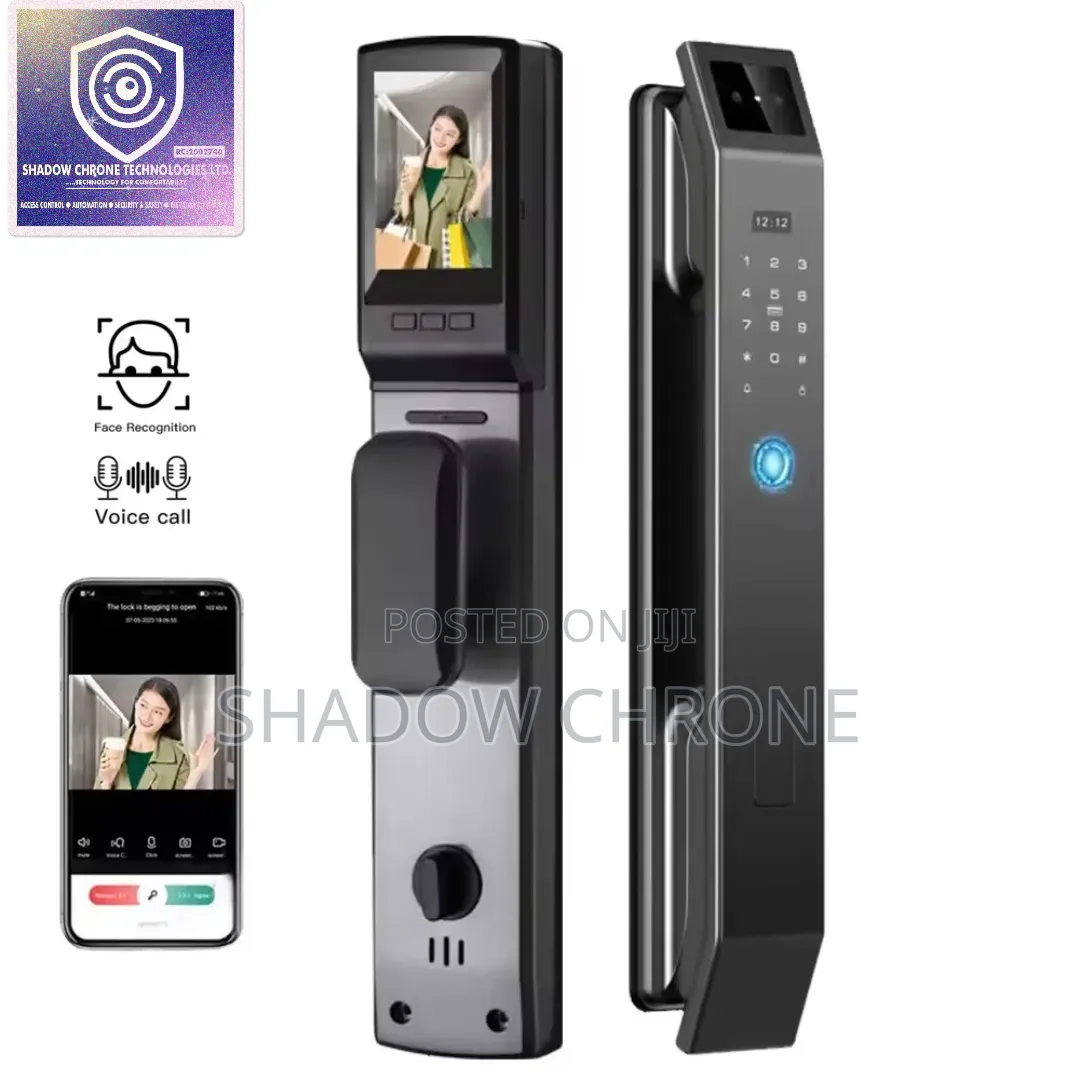 Tuya Smart Door Lock With Face ID & Visitor Camera