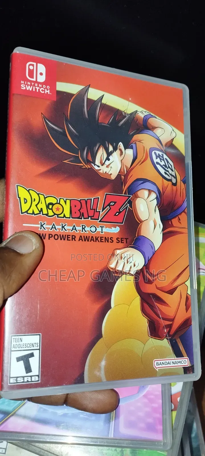 Nintendo Switch Dragonball Z Kakarot Used