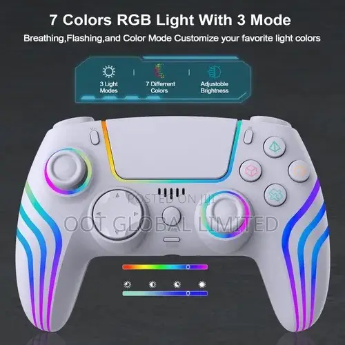 Pro RGB Gaming Controller for PS5