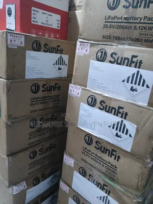 5.12kwh 24v Sunfit Lithium Ion Batteries