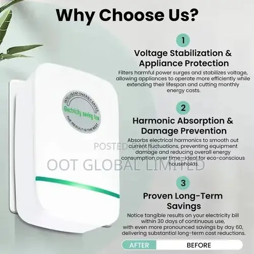 Electricity Saving Box, Intelligent Energy Saver, Voltage Stabilizer
