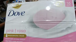 Dove Beauty Bar Soap Pink Rosa, for Soft, Smooth Skin, 16 Bars(USA)