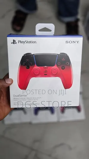 PS5 Techno Red Wireless Controller