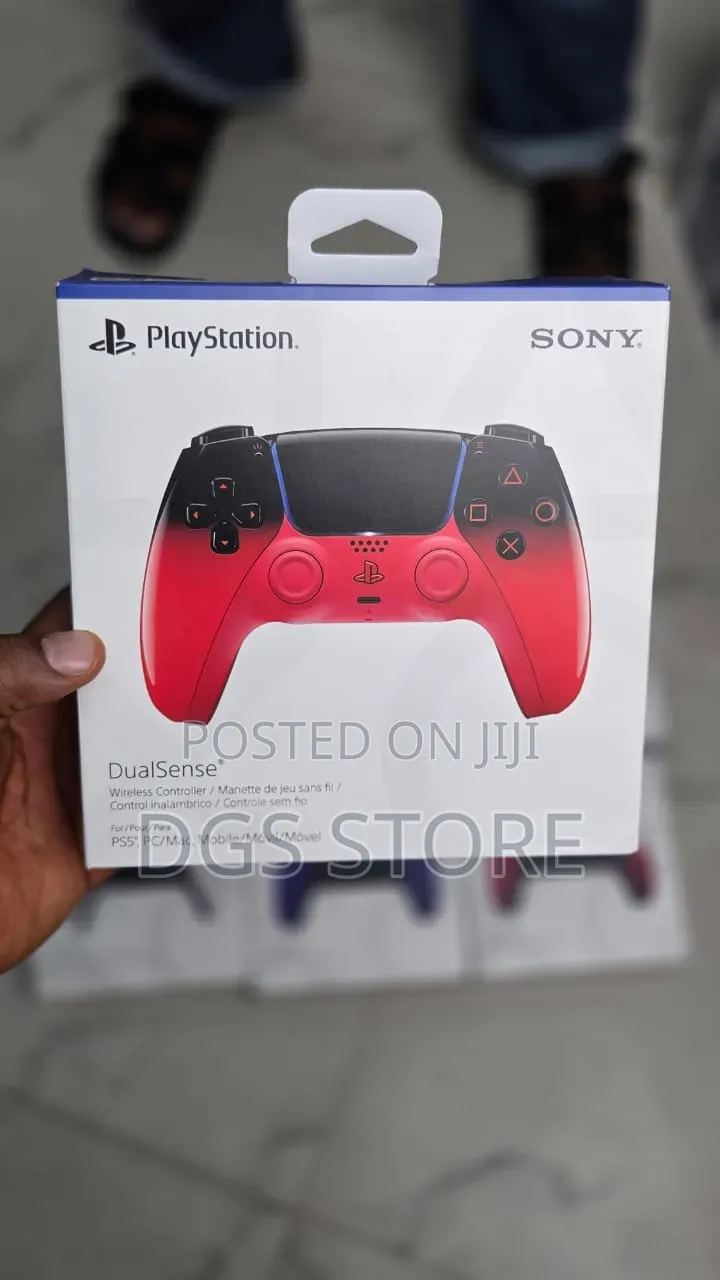 PS5 Techno Red Wireless Controller