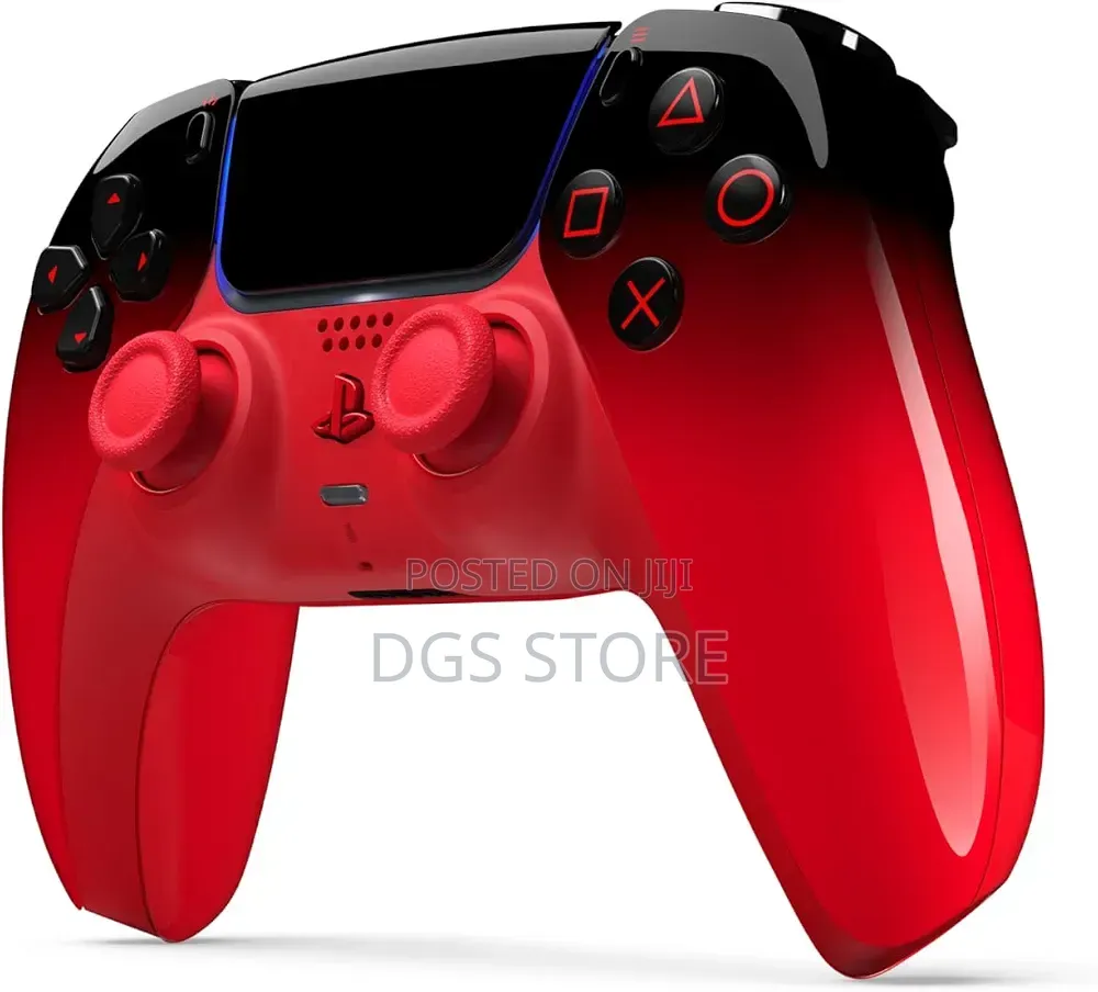 PS5 Techno Red Wireless Controller