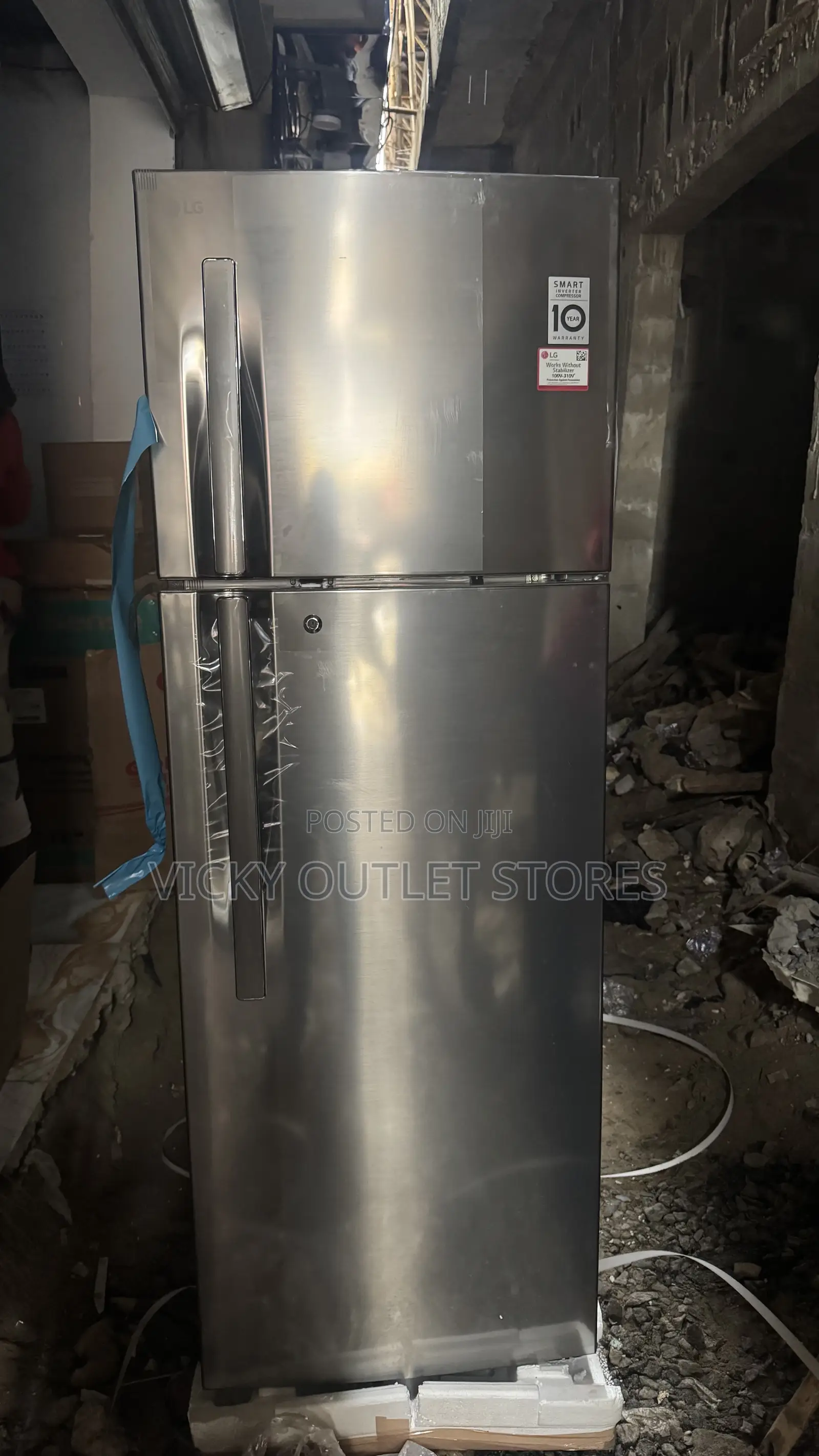 LG 322RLBN Double Door Refrigerator