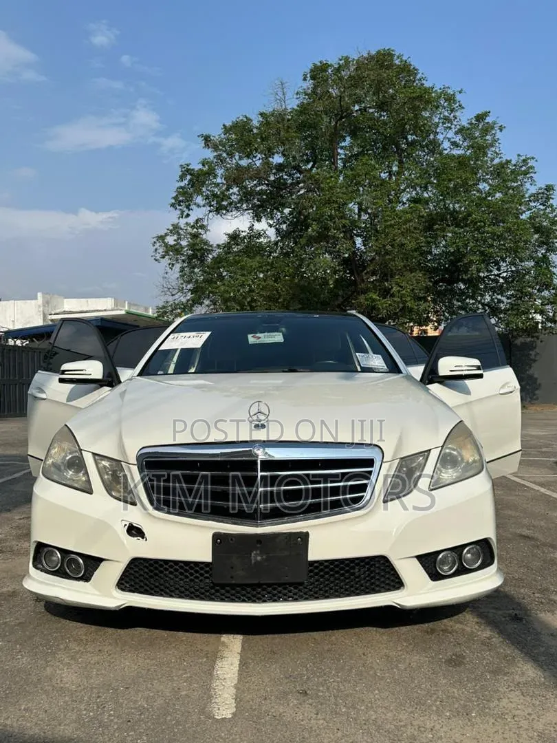 Mercedes-Benz E350 2010 White