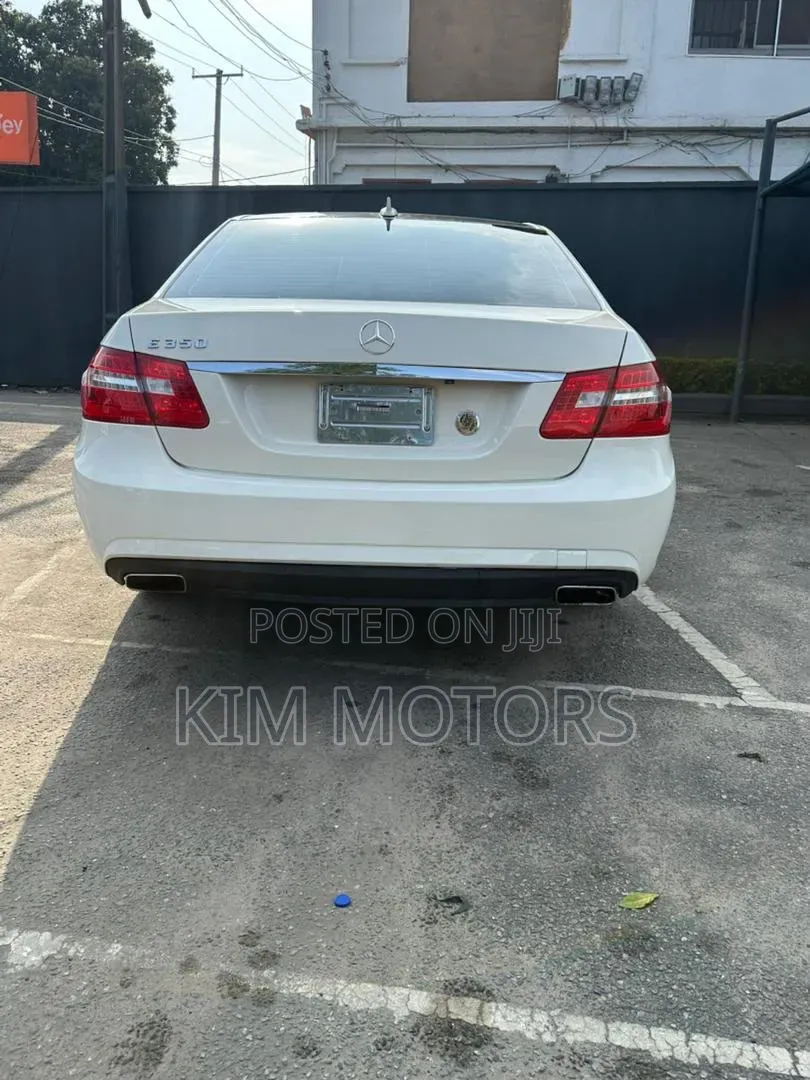 Mercedes-Benz E350 2010 White