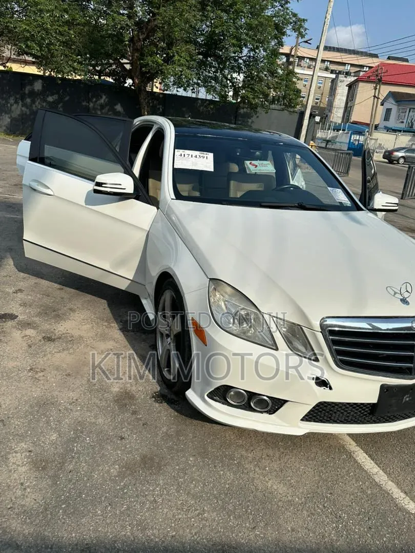 Mercedes-Benz E350 2010 White