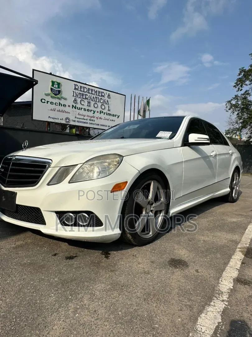 Mercedes-Benz E350 2010 White