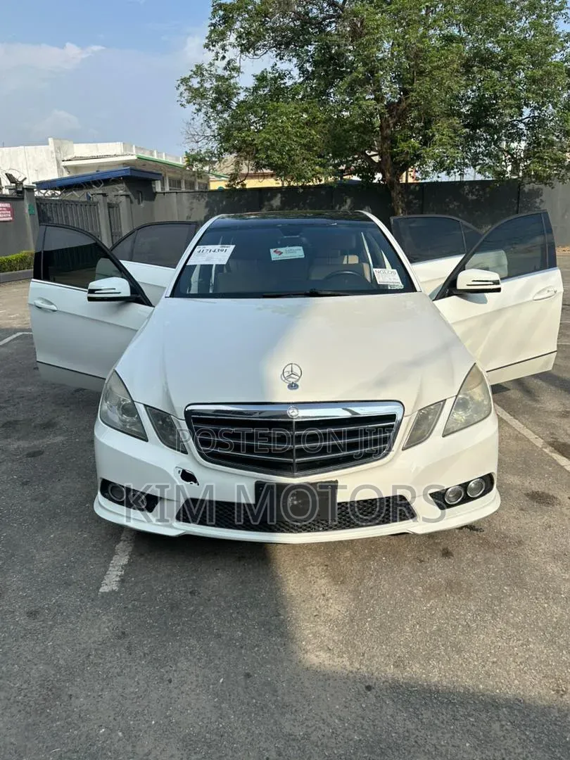 Mercedes-Benz E350 2010 White