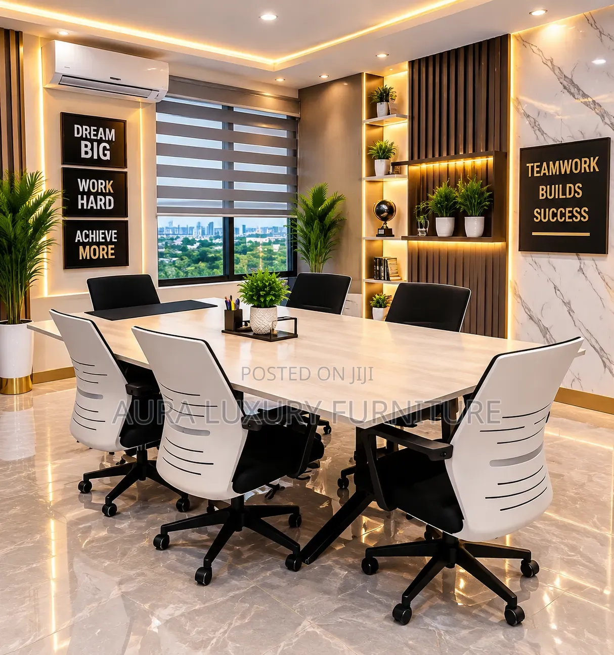 Modern Black Mesh Office Chair