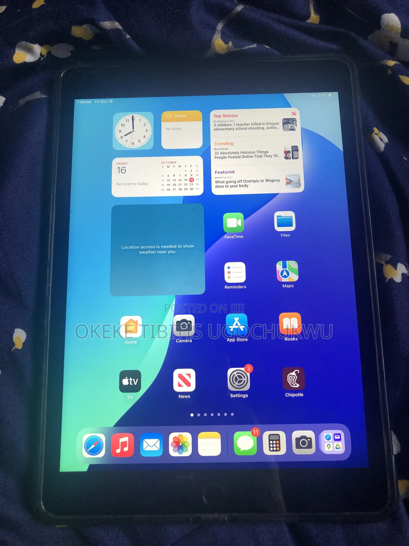 Apple iPad Pro 9.7 (2016) 32 GB Gray