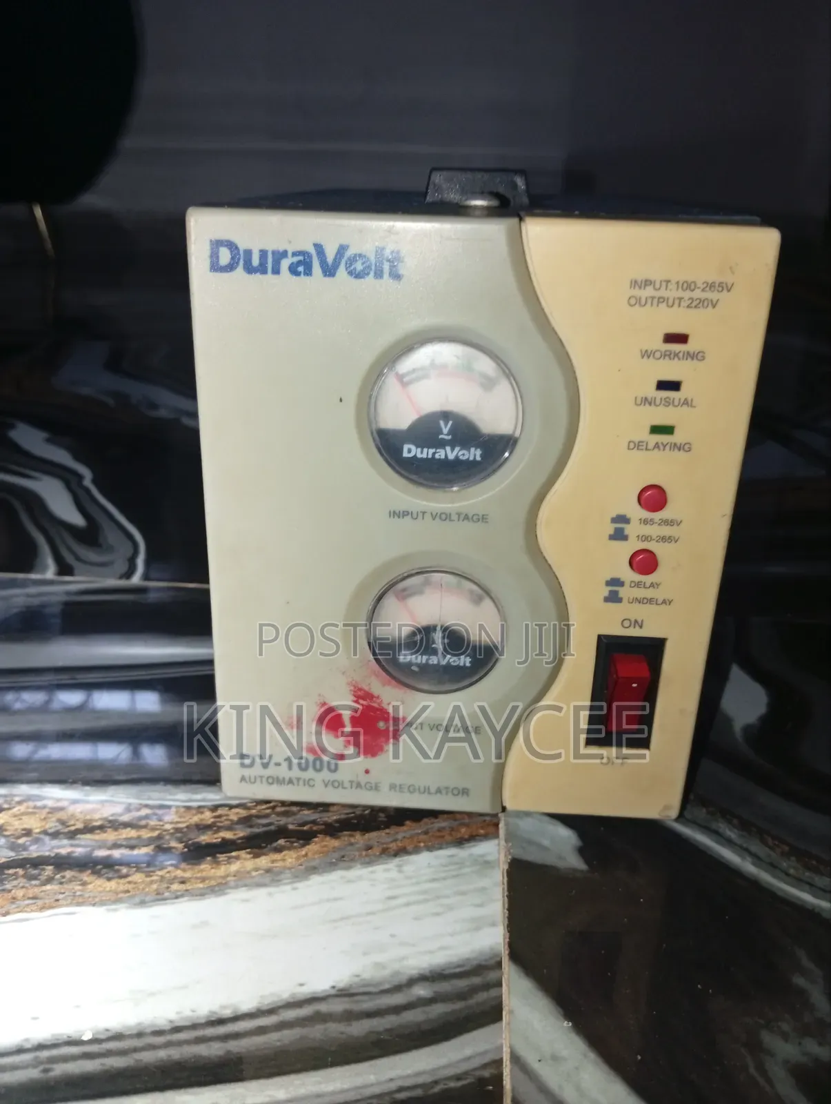 Dura Volt 1000 Watts Stabilizer
