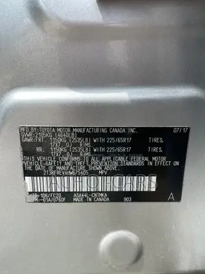 Toyota RAV4 2018 Silver