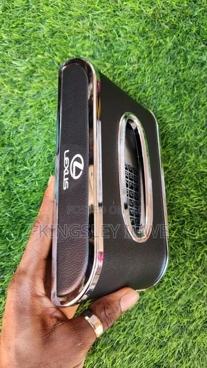 Lexus Car Tissue Box With Phone Number Display