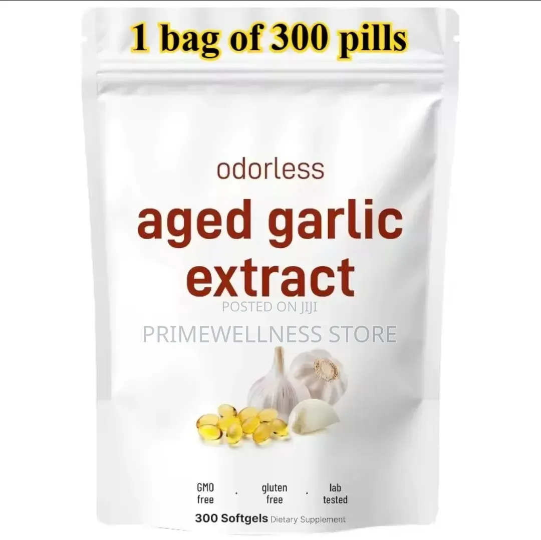 Odorless Aged Garlic Extract 300 Soft Gel
