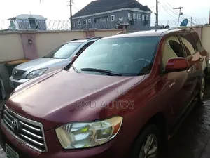 Toyota Highlander Limited 2008 Red