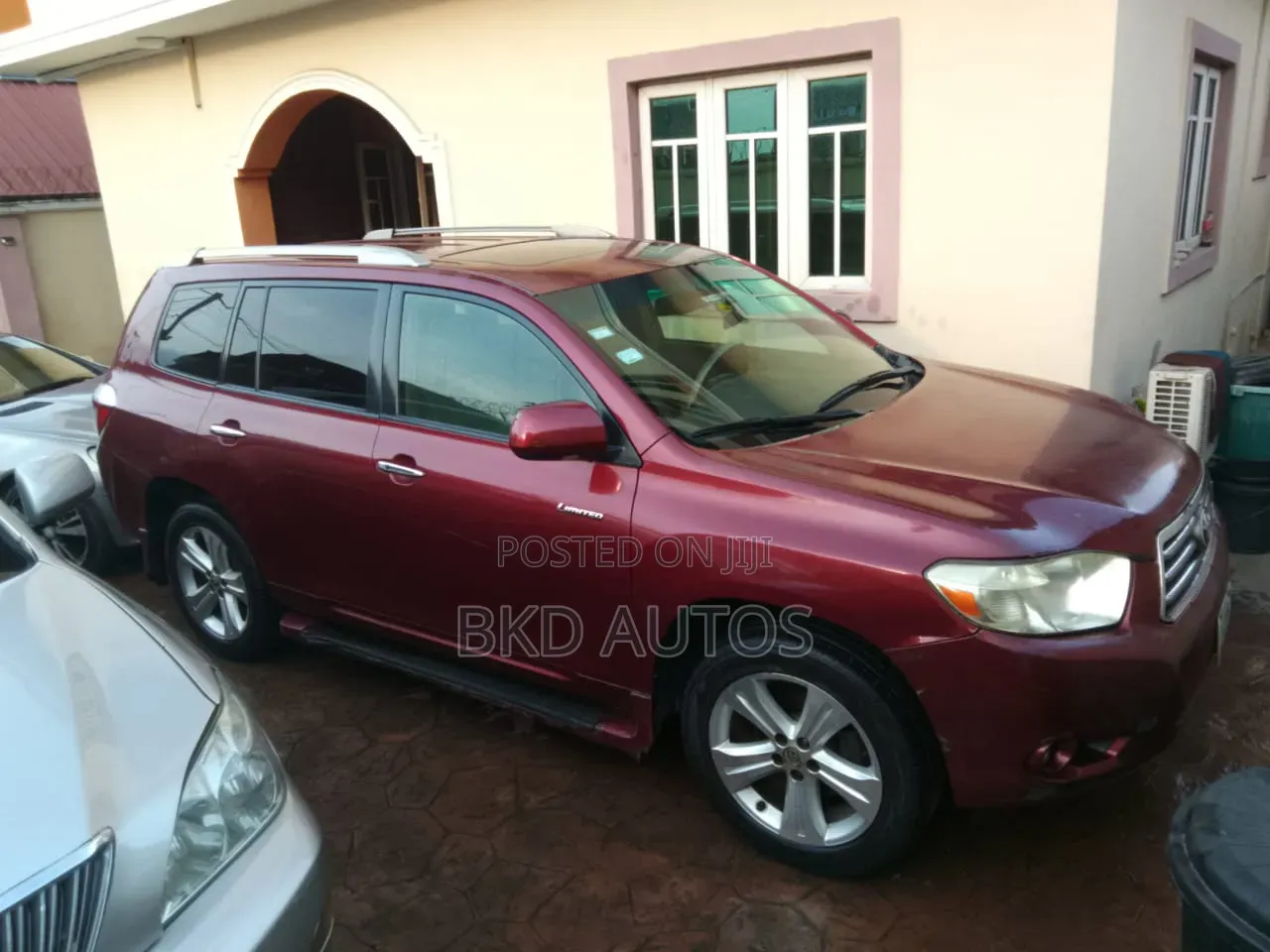Toyota Highlander Limited 2008 Red